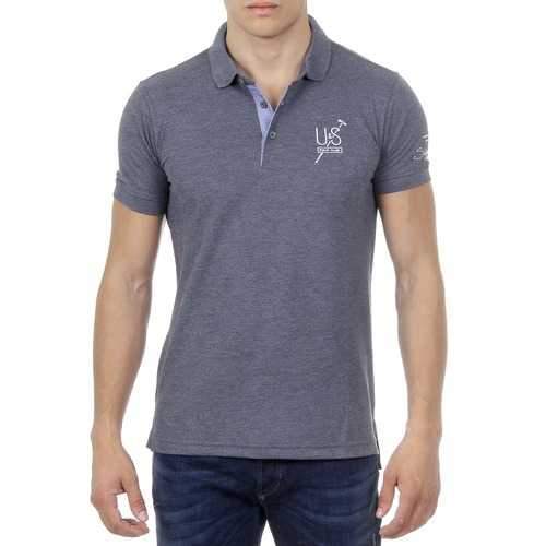Grey S Ufford & Suffolk Polo Club Mens Polo Short Sleeves US026 ANTHRACITE