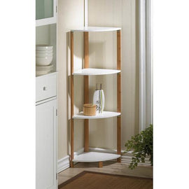 Bamboo Corner Shelf