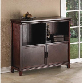 Espresso Wood Cabinet