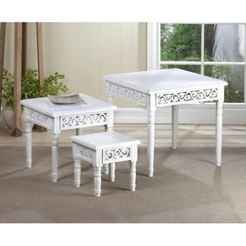 Floret Nesting Accent Tables Trio