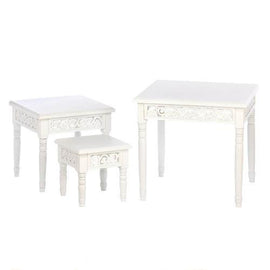 Floret Nesting Accent Tables Trio