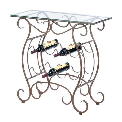 Vineyard Wine Rack Table