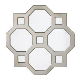 Geometric Decorative Wall Mirror (pack of 1 EA)