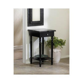 Hampton Black Wood Table