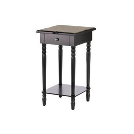 Hampton Black Wood Table