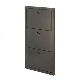 Black Folding Wall Shelf