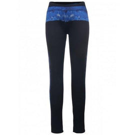 Stylish High-Waisted Printed Slimming Women's Yoga Pants - Black One Size(fit Size Xs To M)