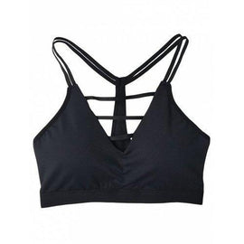 Cami Cut Out Sports Bra - Black M