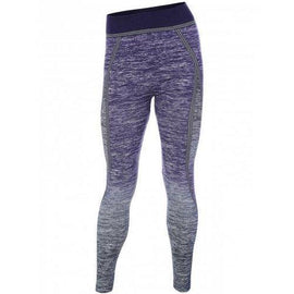 Ombre Stretchy Athletic Leggings - Purple One Size