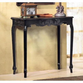 Black Scallop Table