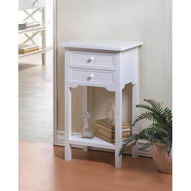 White Accent Table