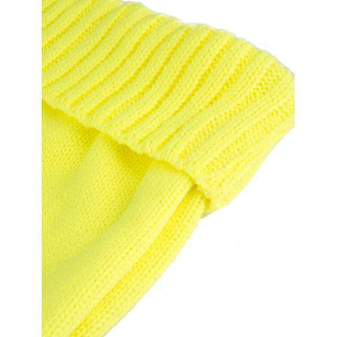 Yellow Devil Horn Beanie