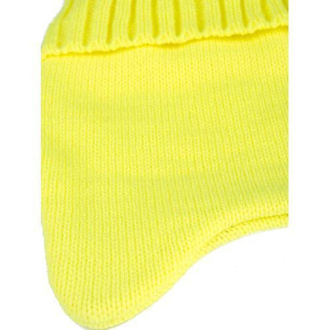 Yellow Devil Horn Beanie