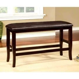 Woodside II Counter Height Espresso Finish Bench