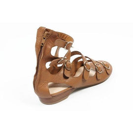 Camel 6 US - 36.5 EUR Nine West Womens Gladiator Sandal NWUSMAN DK NATURAL