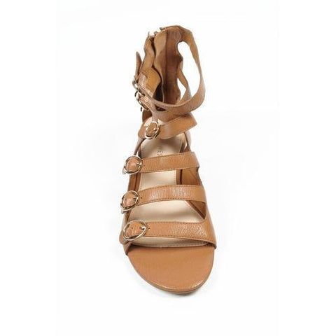 Camel 6 US - 36.5 EUR Nine West Womens Gladiator Sandal NWUSMAN DK NATURAL