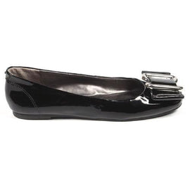 Black 6 US - 36.5 EUR Nine West Womens Ballerina NWLALIA BLACK