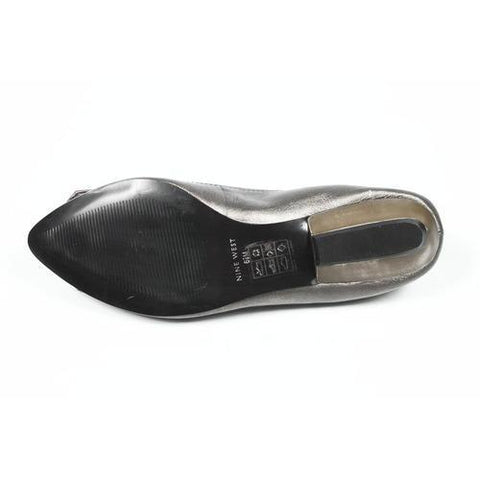 Silver 5 US - 35.5 EUR Nine West Womens Ballerina NWDAGNER PEWTER