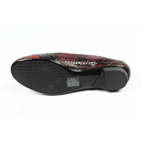 Multicolor 6.5 US - 37 EUR Nine West Womens Ballerina NWLIGHTNING DARK RED MULTI