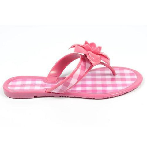 Pink 10 US - 41.5 EUR Nine West Womens Thong NWFLIRT PINKWHT PNK