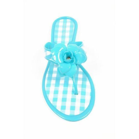 Light Blue 5 US - 35.5 EUR Nine West Womens Thong NWFLIRT TURQWHT TURQ