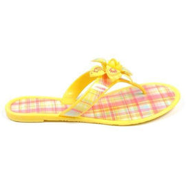 Yellow 6 US - 36.5 EUR Nine West Womens Thong NWFLIRT YELLM LTGRM