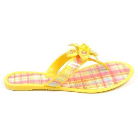 Yellow 10 US - 41.5 EUR Nine West Womens Thong NWFLIRT YELLM LTGRM