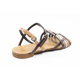 Multicolor 5 US - 35.5 EUR Nine West Womens Sandal NWRUNNER DK BRN MUL