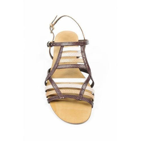 Multicolor 5 US - 35.5 EUR Nine West Womens Sandal NWRUNNER DK BRN MUL