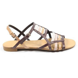 Multicolor 5.5 US - 36 EUR Nine West Womens Sandal NWRUNNER DK BRN MUL