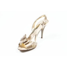 Gold 10 US - 41.5 EUR Nine West Womens Slingback Sandal NWELSIA LIGHT GOLD