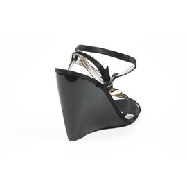 Black 10 US - 41.5 EUR Nine West Womens Ankle Strap Wedge Sandal NWJUVELIE BLACK