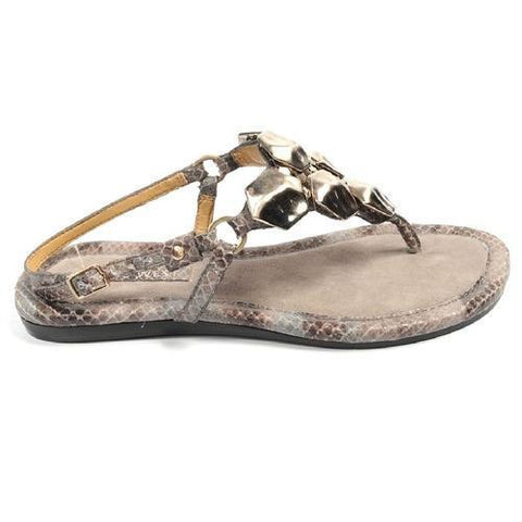 Taupe 6.5 US - 37 EUR Nine West Womens Slingback Flat Sandal NWWALID BROWN MULT
