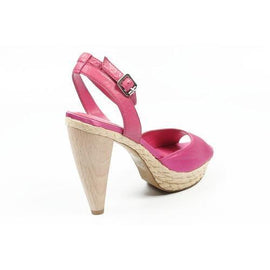 Fuxia 6.5 US - 37 EUR Nine West Womens Ankle Strap Sandal NWCASTING MDPNK MPNK
