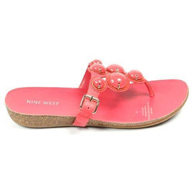 Coral 5.5 US - 36 EUR Nine West Womens Thong NWWALMER MEDPNK MEORA
