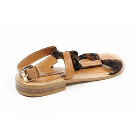 Multicolor 6 US - 36.5 EUR Nine West Womens Slingback Sandal NWGRIZELDA BRNMU DKNAT