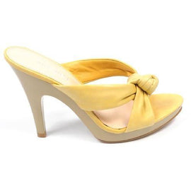 Yellow 6 US - 36.5 EUR Nine West Womens Sandal NWAMMO DARK YELLO