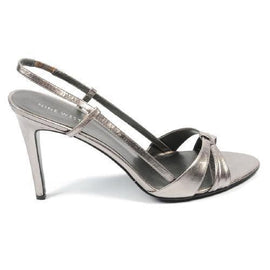 Silver 5 US - 35.5 EUR Nine West Womens Slingback Sandal NWREEDY PEWTER