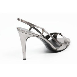 Silver 10 US - 41.5 EUR Nine West Womens Slingback Sandal NWREEDY PEWTER