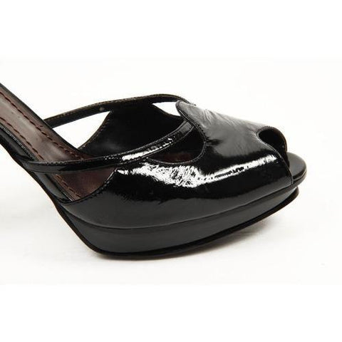 Black 10 US - 41.5 EUR Nine West Womens Ankle Strap Sandal NWUNNA BLACK