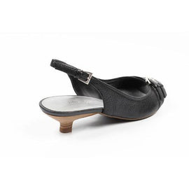 Black 5 US - 35.5 EUR Nine West Womens Slingback Sandal NWROOKIE BLACK