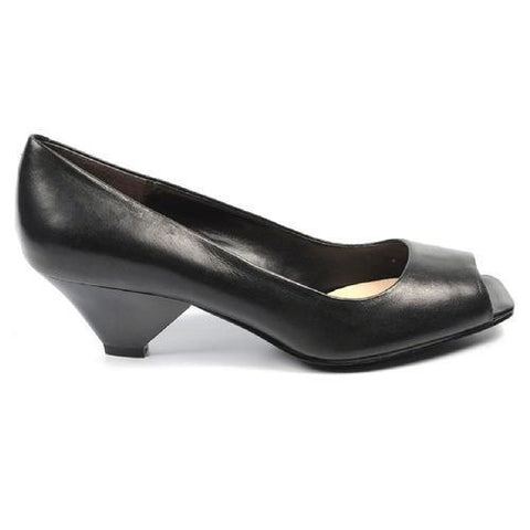 Black 5.5 US - 36 EUR Nine West Womens Pump Open Toe NWZEPHYR BLACK