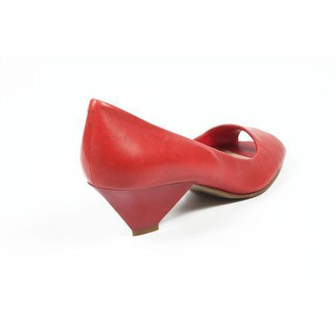 Red 6.5 US - 37 EUR Nine West Womens Pump Open Toe NWZEPHYR RED