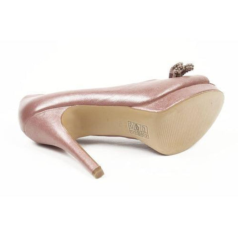 Pink 7.5 US - 38 EUR Nine West Womens Pump Open Toe NWTHISTLE PINK
