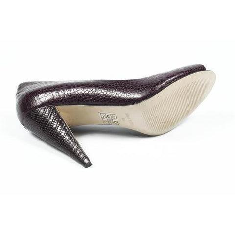 Purple 6 US - 36.5 EUR Nine West Womens Pump Open Toe NWHEALTH DARK PURPL