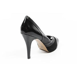 Black 9.5 US - 41 EUR Nine West Womens Pump Open Toe NWTRANSIT BLACK MULT
