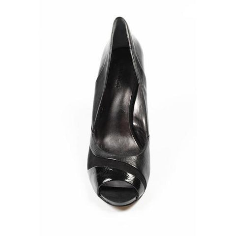 Black 9.5 US - 41 EUR Nine West Womens Pump Open Toe NWTRANSIT BLACK MULT