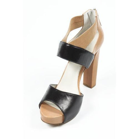 Multicolor 9.5 US - 41 EUR Nine West Womens Sandal NWSTYLIN BLK NAT MULT