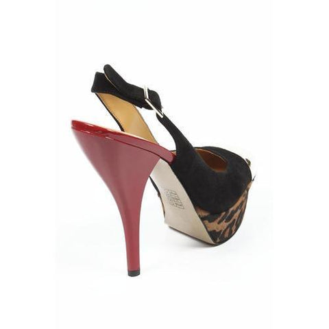 Multicolor 8.5 US - 39 EUR Nine West Womens Slingback Pump NWCHICHI BLACK2