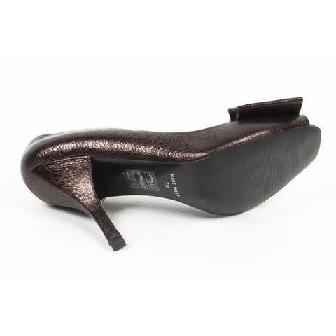 Bronze 5.5 US - 36 EUR Nine West Womens Pump Open Toe NWSARNO BRONZE